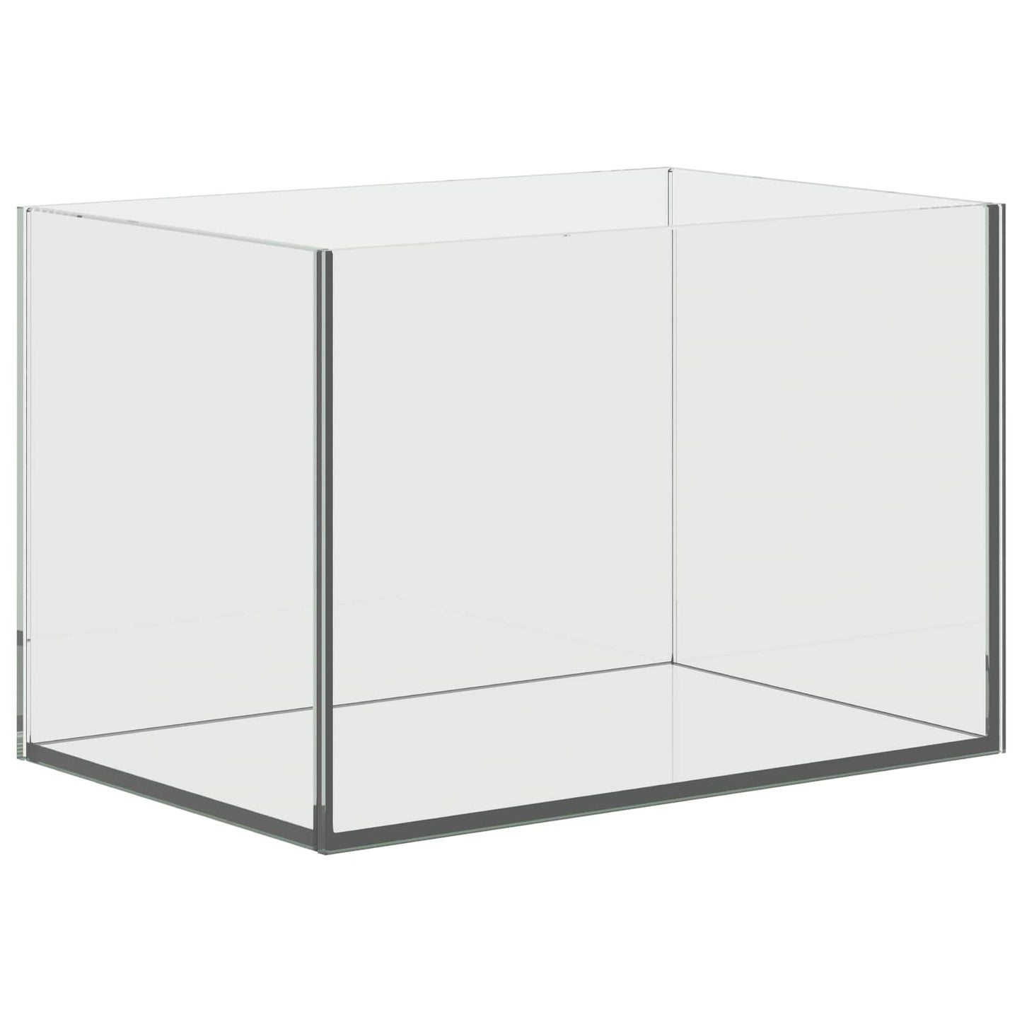 Aquarium with Storage Transparent 30 x 20 x 20 cm Glass