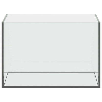 Aquarium with Storage Transparent 30 x 20 x 20 cm Glass