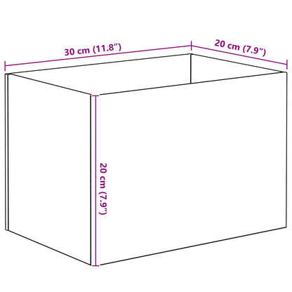 Aquarium with Storage Transparent 30 x 20 x 20 cm Glass