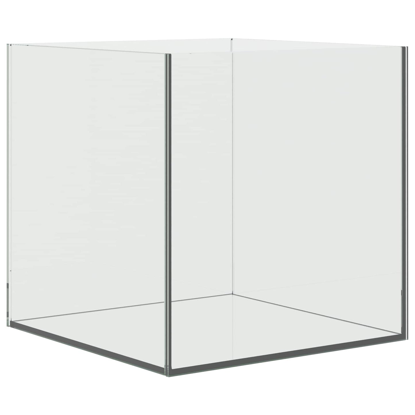 Aquarium with Storage Transparent 30 x 30 x 30 cm Glass