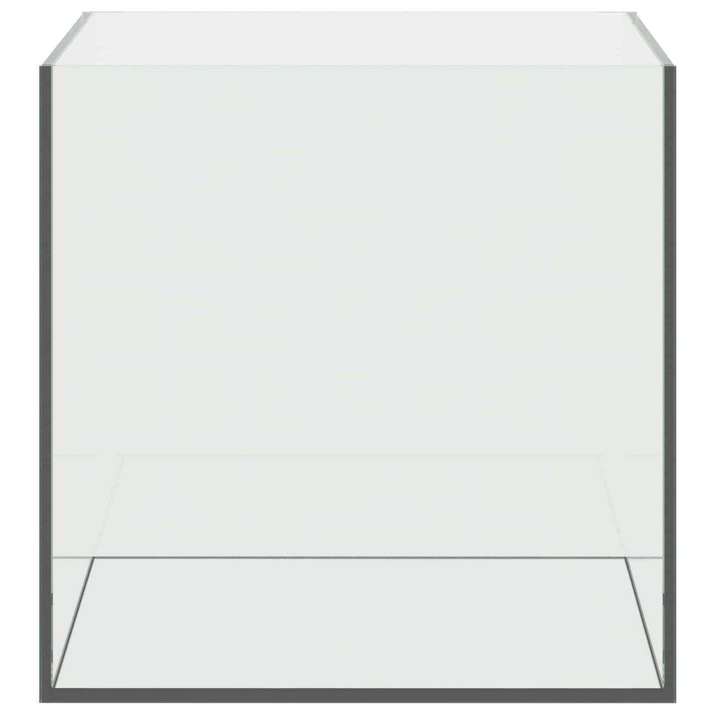 Aquarium with Storage Transparent 30 x 30 x 30 cm Glass