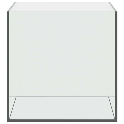 Aquarium with Storage Transparent 30 x 30 x 30 cm Glass