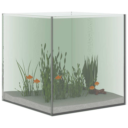 Aquarium with Storage Transparent 30 x 30 x 30 cm Glass