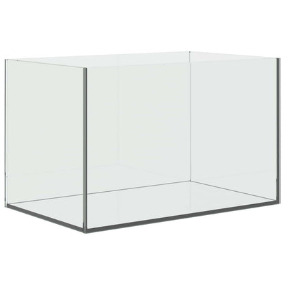 Aquarium with Storage Transparent 40 x 25 x 25 cm Glass