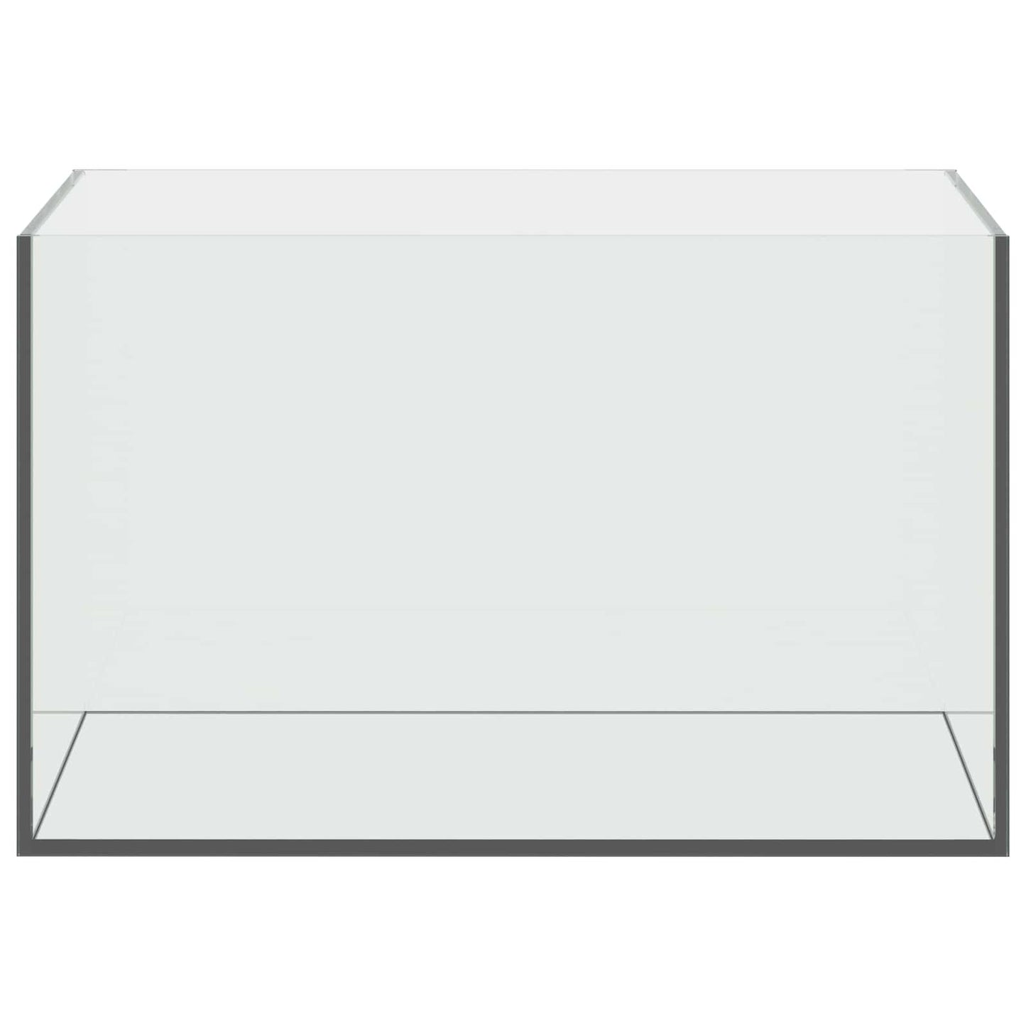 Aquarium with Storage Transparent 40 x 25 x 25 cm Glass
