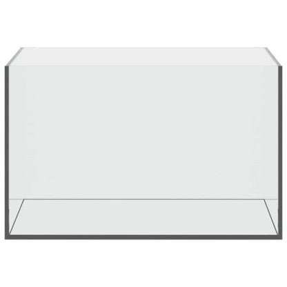 Aquarium with Storage Transparent 40 x 25 x 25 cm Glass