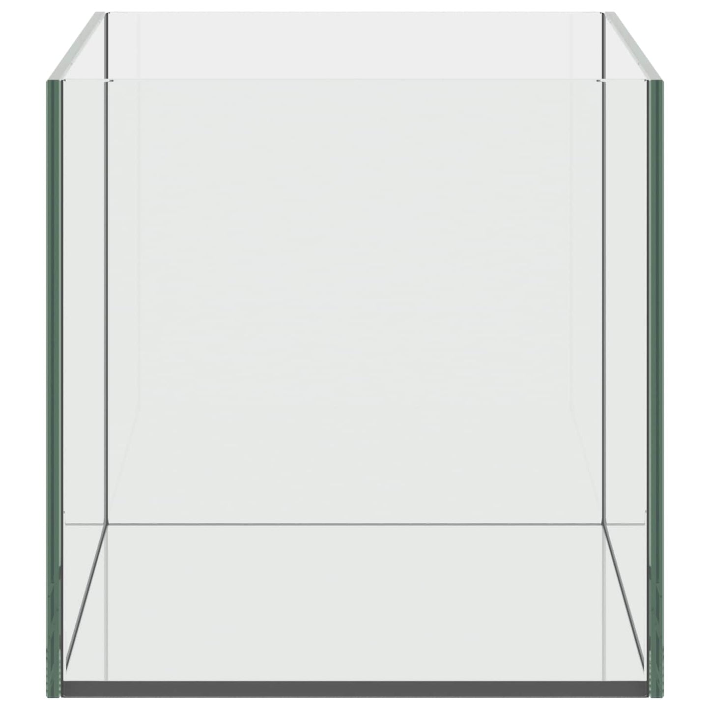 Aquarium with Storage Transparent 40 x 25 x 25 cm Glass