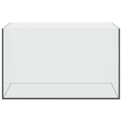 Aquarium with Storage Transparent 50 x 30 x 30 cm Glass