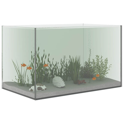 Aquarium with Storage Transparent 50 x 30 x 30 cm Glass