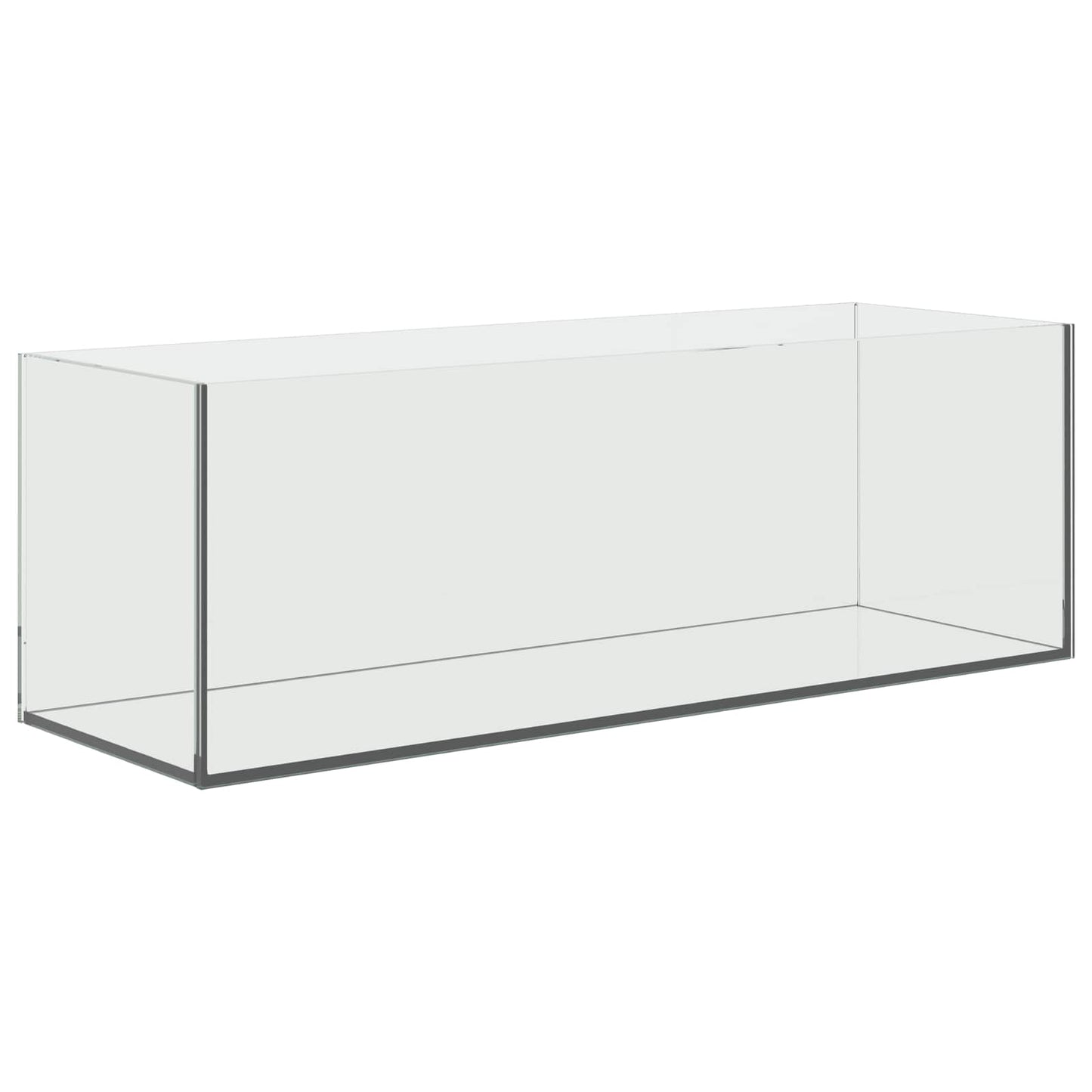 Aquarium with Storage Transparent 60 x 20 x 20 cm Glass