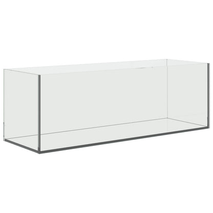 Aquarium with Storage Transparent 60 x 20 x 20 cm Glass