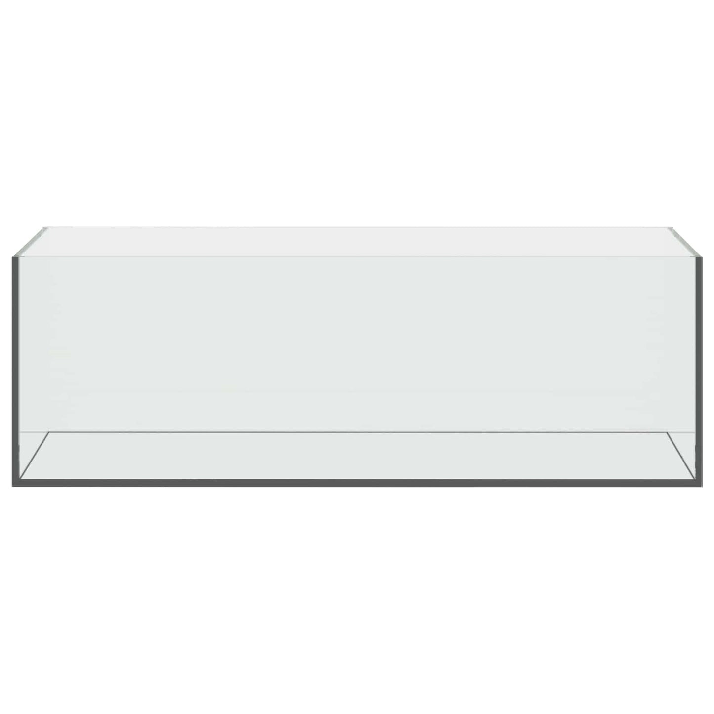 Aquarium with Storage Transparent 60 x 20 x 20 cm Glass