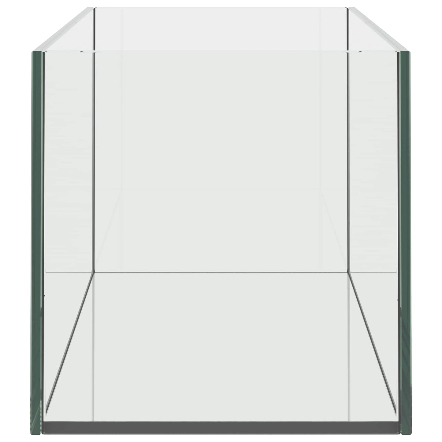 Aquarium with Storage Transparent 60 x 20 x 20 cm Glass