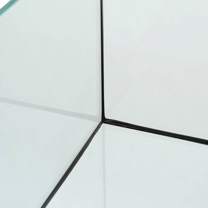 Aquarium with Storage Transparent 60 x 30 x 30 cm Glass