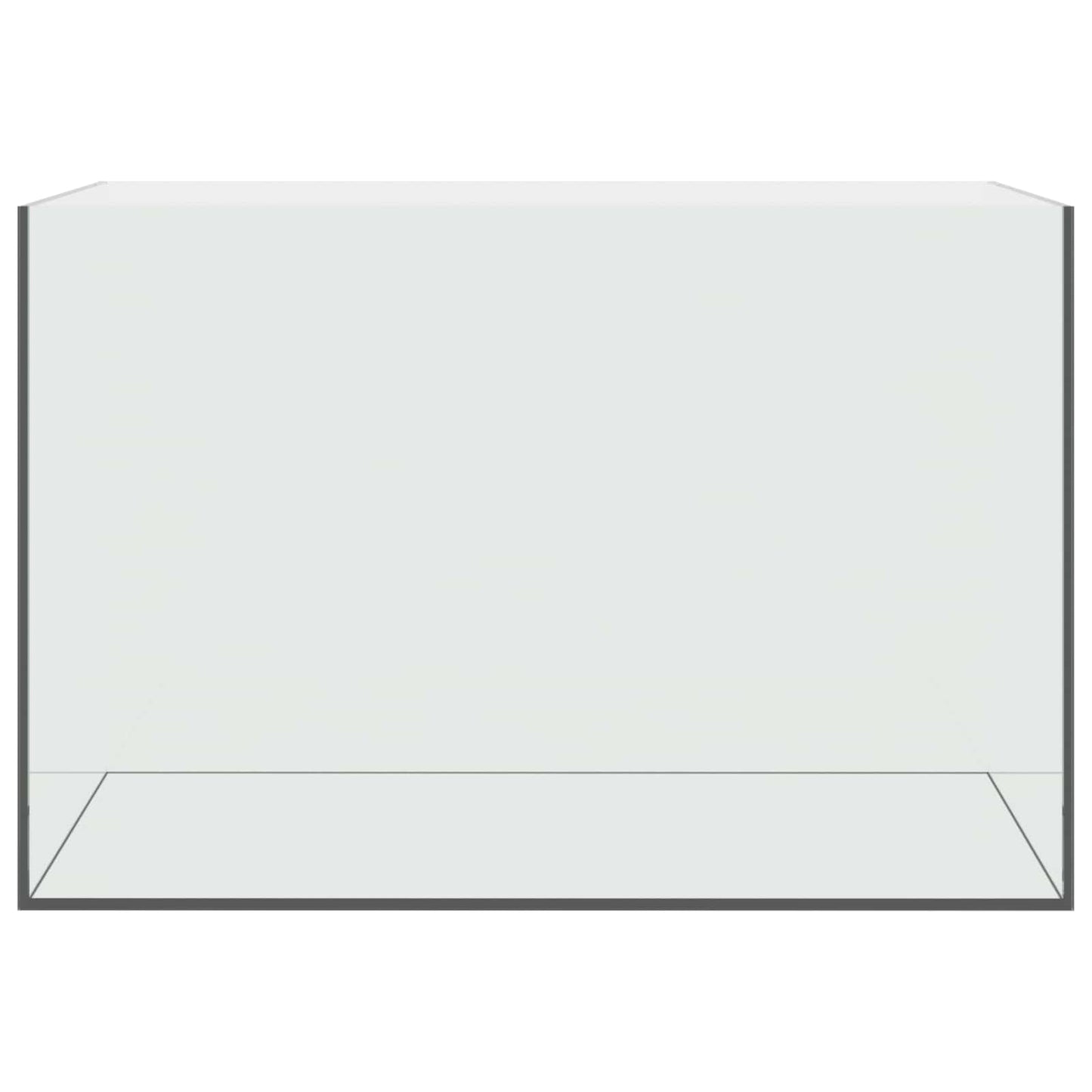 Aquarium with Storage Transparent 60 x 35 x 40 cm Glass