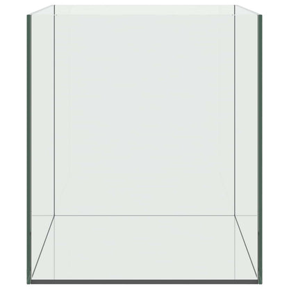 Aquarium with Storage Transparent 60 x 35 x 40 cm Glass