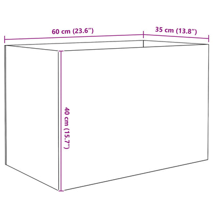 Aquarium with Storage Transparent 60 x 35 x 40 cm Glass