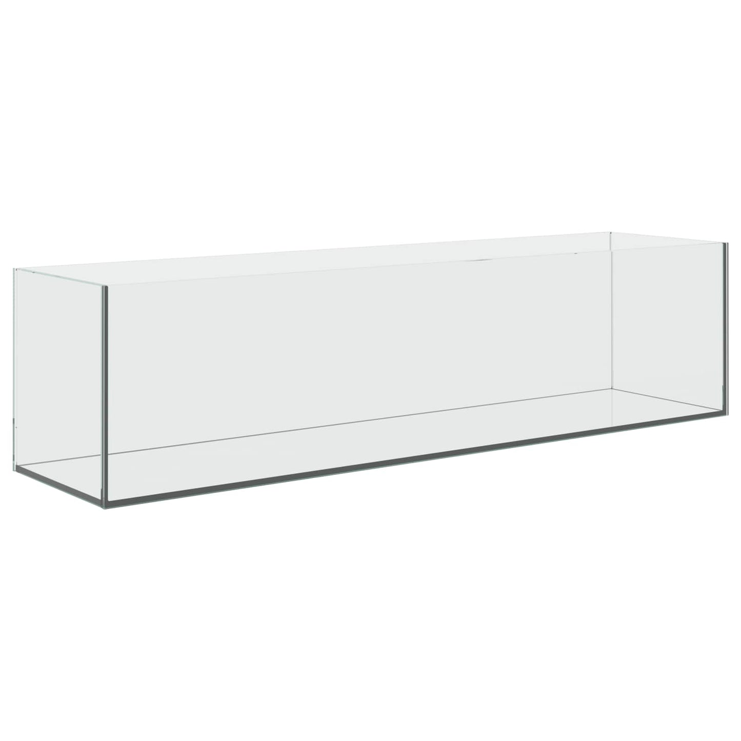 Aquarium with Storage Transparent 80 x 20 x 20 cm Glass