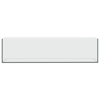 Aquarium with Storage Transparent 80 x 20 x 20 cm Glass