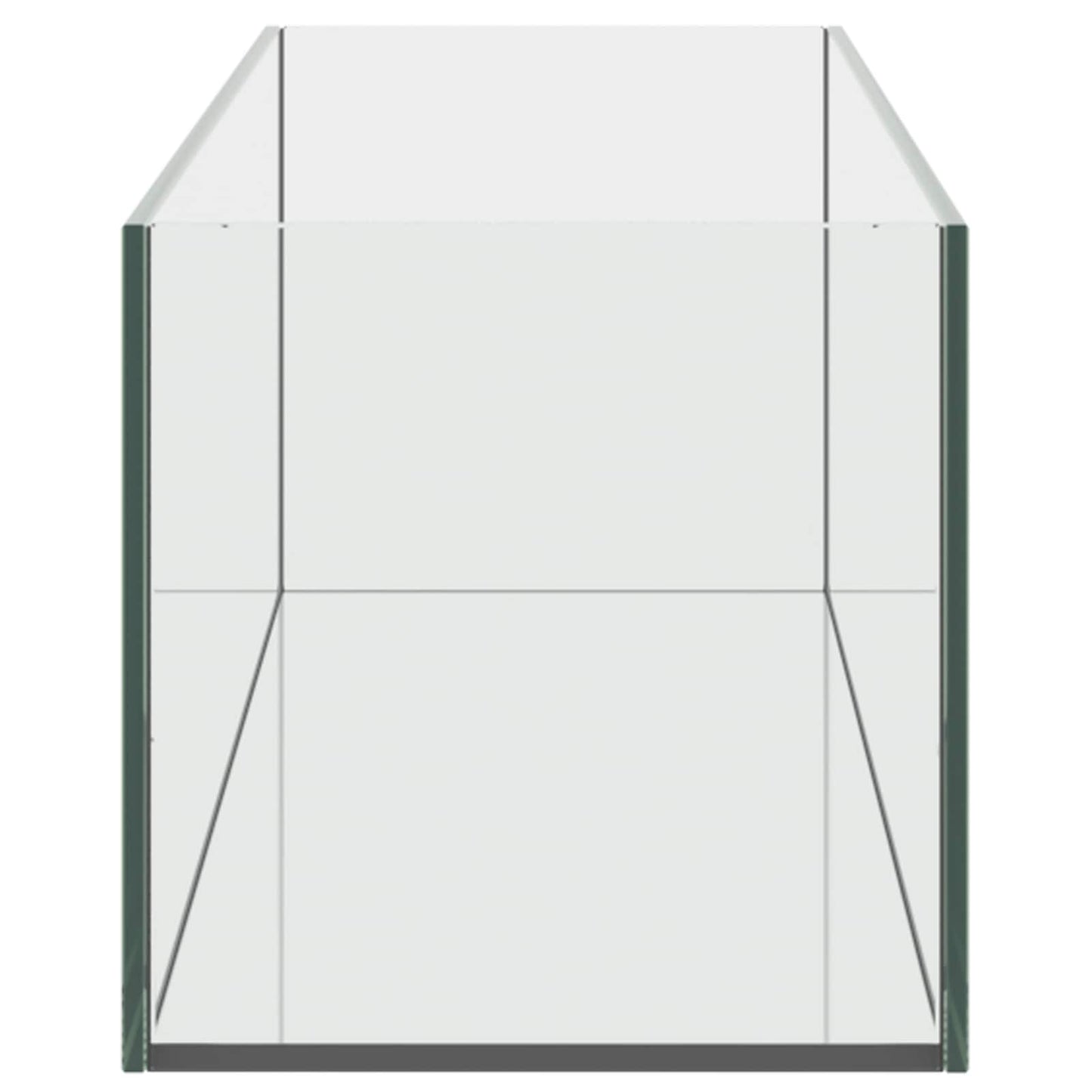 Aquarium with Storage Transparent 80 x 20 x 20 cm Glass