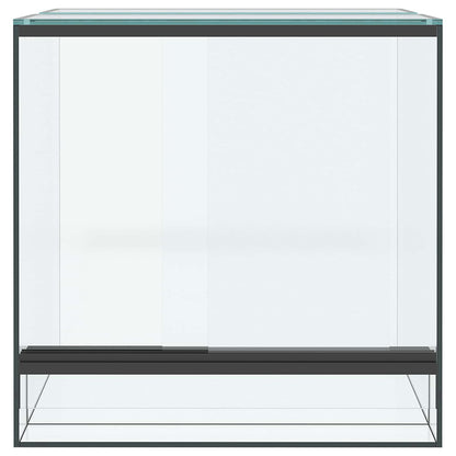 Terrarium with Storage Transparent 30 x 30 x 30 cm Glass