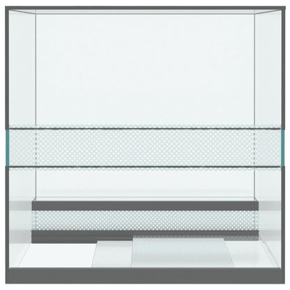Terrarium with Storage Transparent 30 x 30 x 30 cm Glass