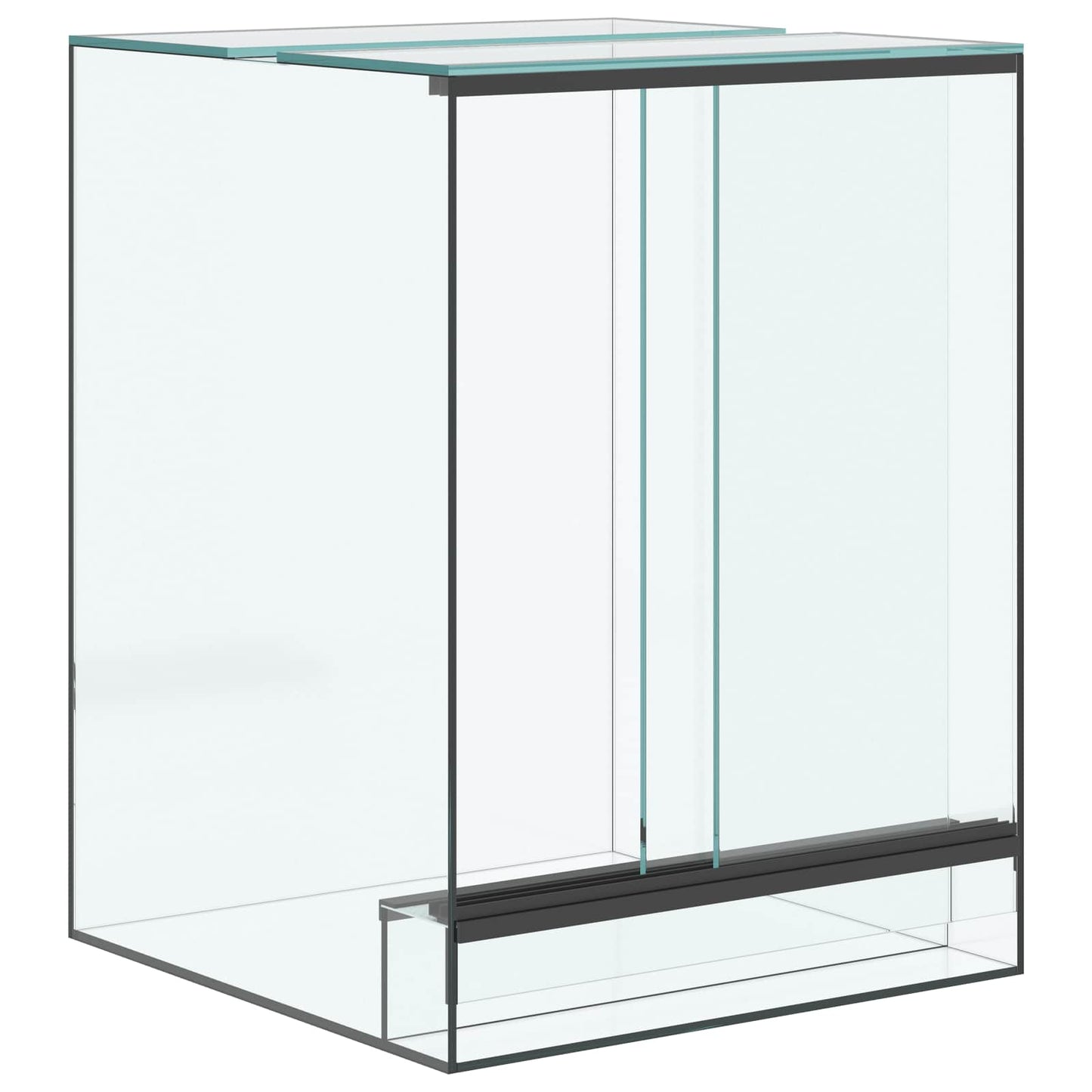 Terrarium with Storage Transparent 30 x 30 x 40 cm Glass