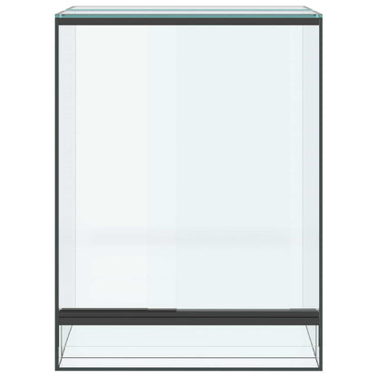 Terrarium with Storage Transparent 30 x 30 x 40 cm Glass