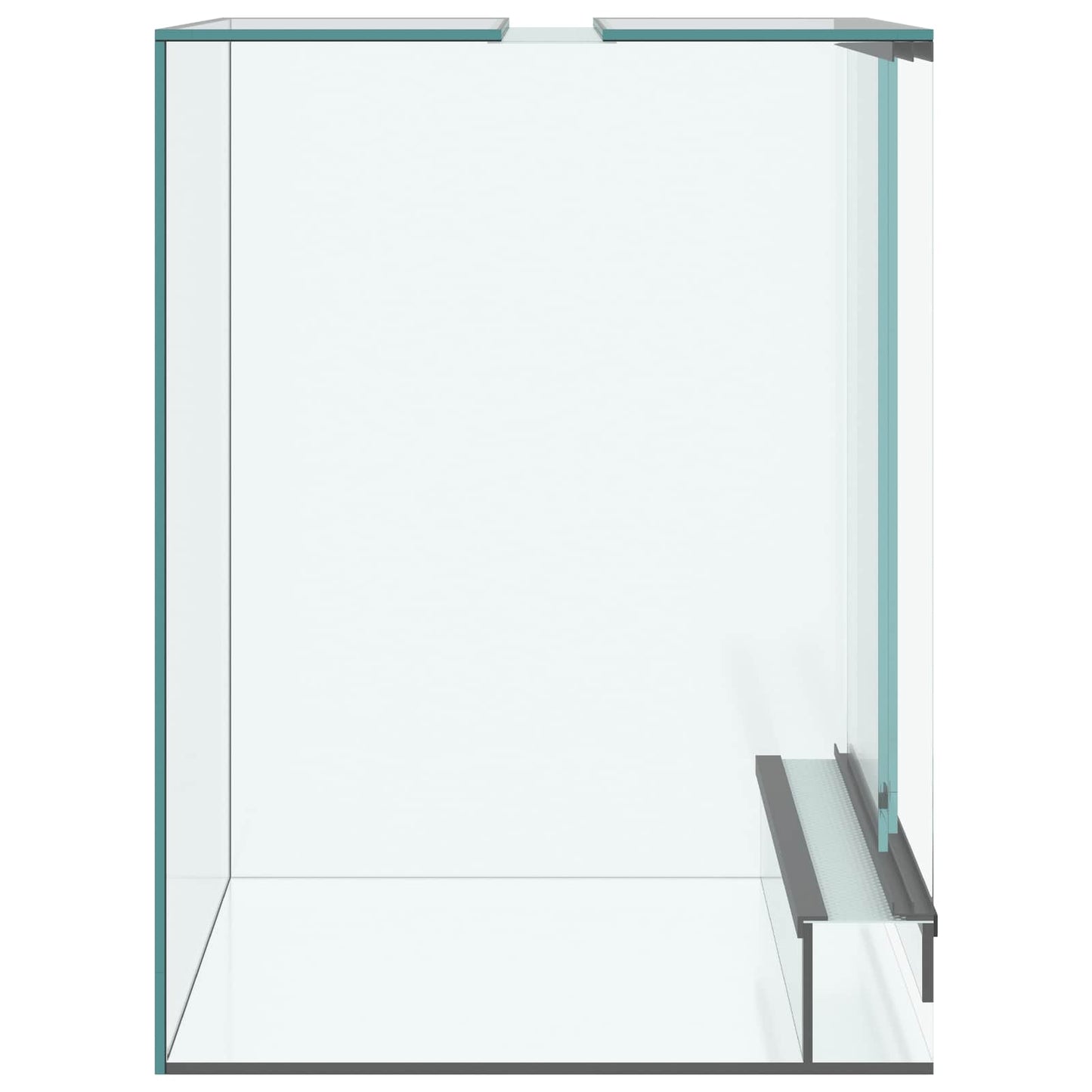Terrarium with Storage Transparent 30 x 30 x 40 cm Glass