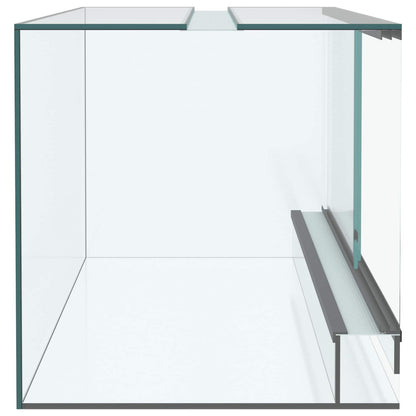 Terrarium with Storage Transparent 50 x 30 x 30 cm Glass