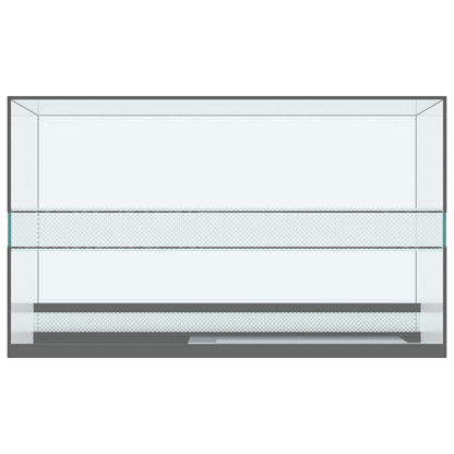 Terrarium with Storage Transparent 50 x 30 x 30 cm Glass