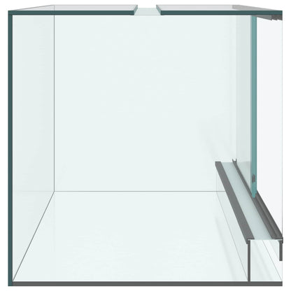 Terrarium with Storage Transparent 60 x 40 x 40 cm Glass