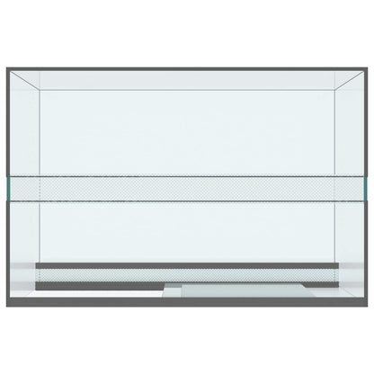 Terrarium with Storage Transparent 60 x 40 x 40 cm Glass