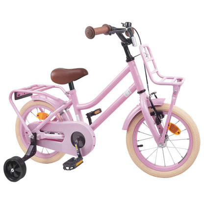 Kids Bike 12 Inches for 2-4 Years Old Light Pink