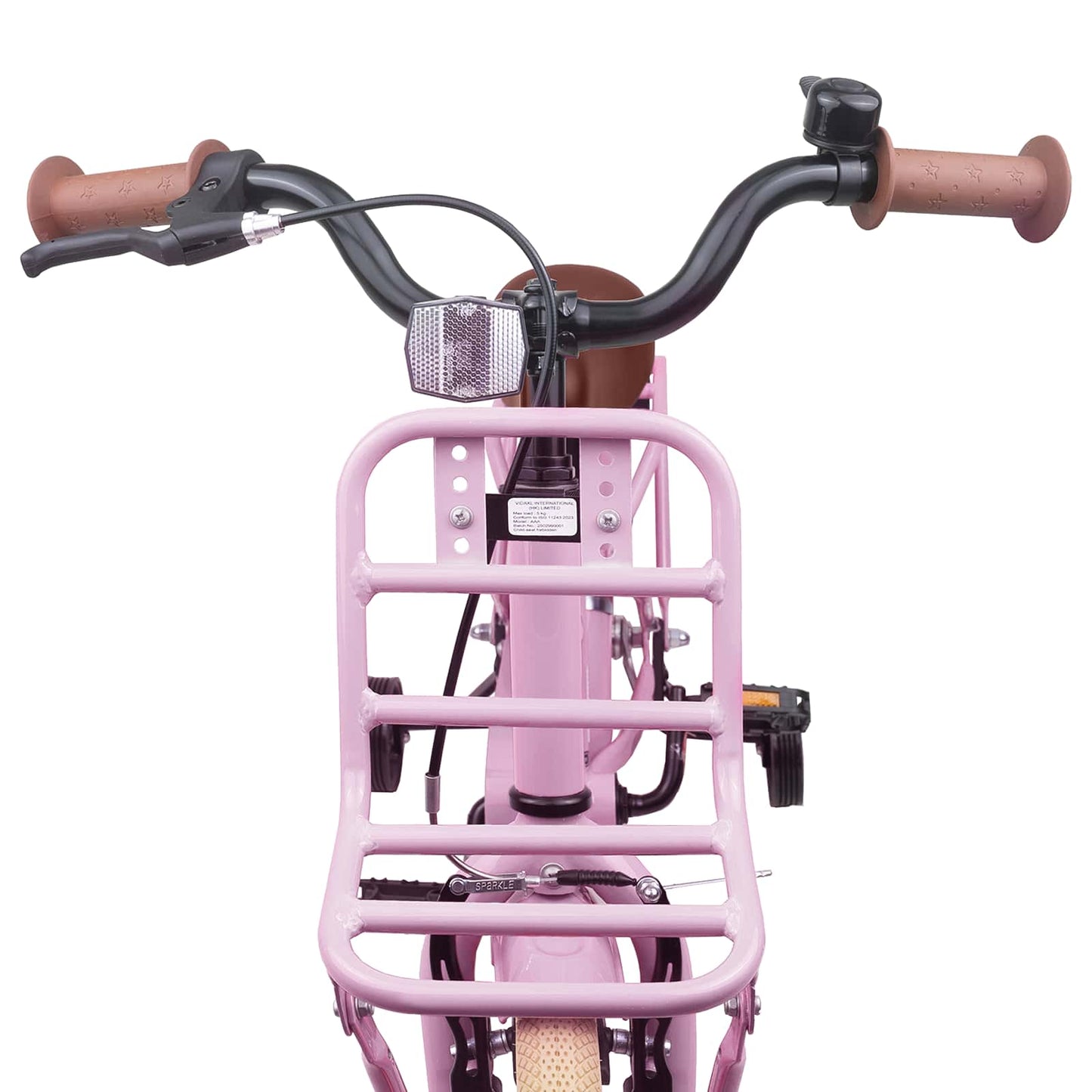 Kids Bike 16 Inches for 4-6 Years Old Light Pink