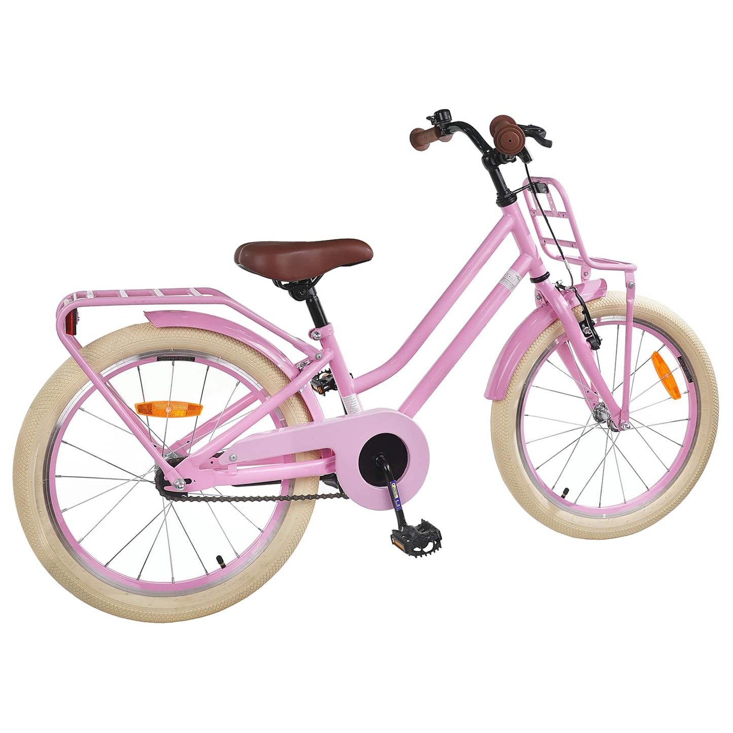 Kids Bike 18 Inches for 5-7 Years Old Light Pink