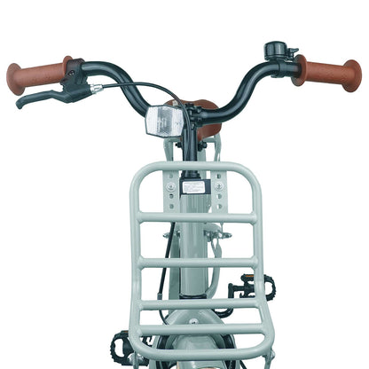 Kids Bike 18 Inches for 5-7 Years Old Light Green