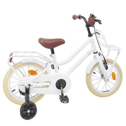 Kids Bike 12 Inches for 2-4 Years Old White