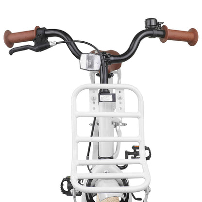Kids Bike 20 Inches for 6-11 Years Old White