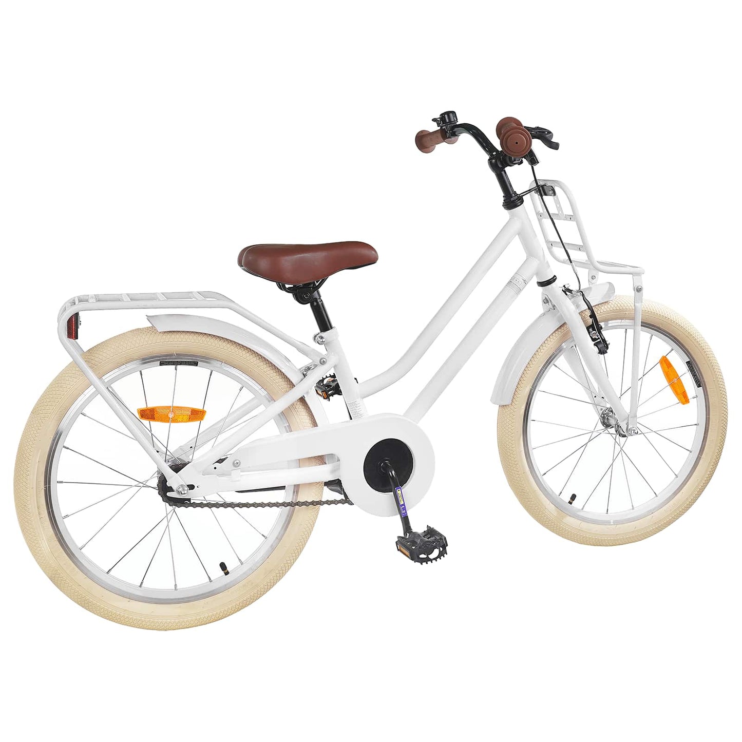 Kids Bike 20 Inches for 6-11 Years Old White