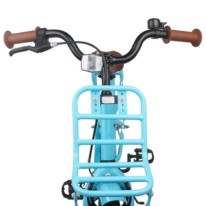 Kids Bike 18 Inches for 5-7 Years Old Light Blue