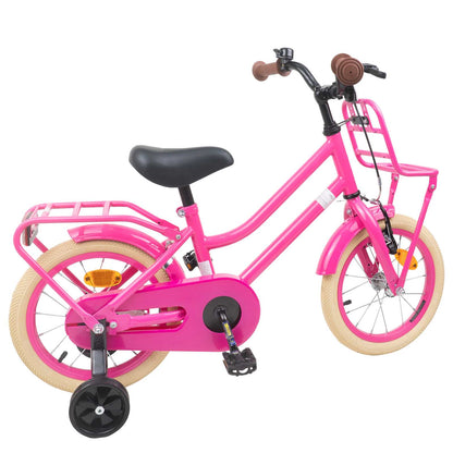 Kids Bike 16 Inches for 4-6 Years Old Dark Pink
