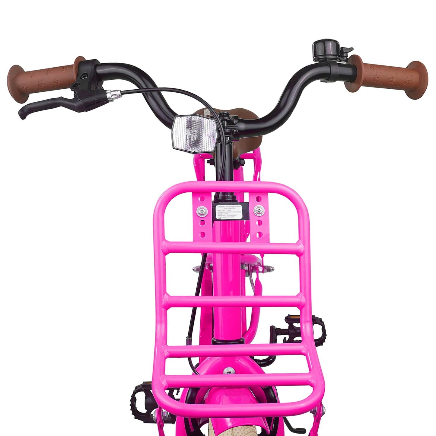 Kids Bike 18 Inches for 5-7 Years Old Dark Pink