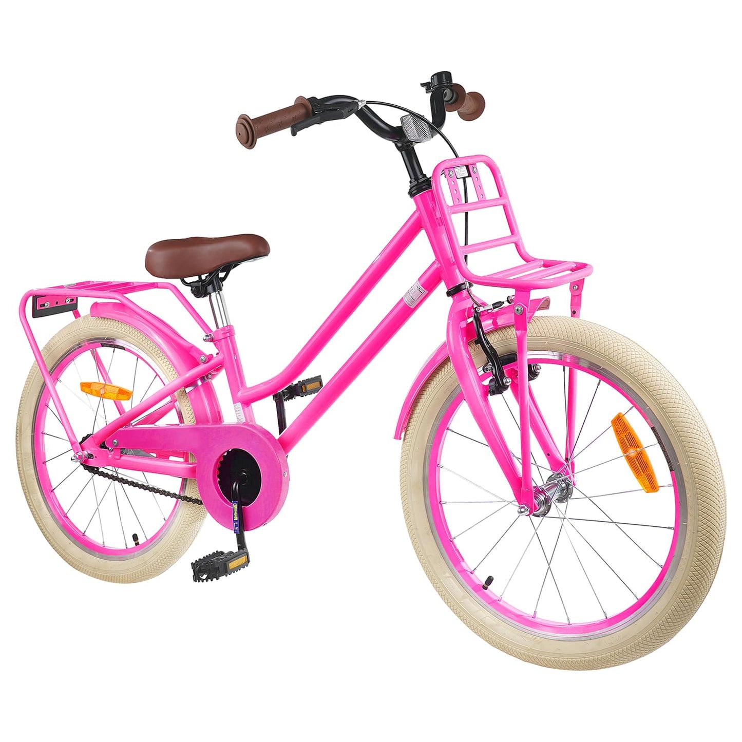 Kids Bike 20 Inches for 6-11 Years Old Dark Pink