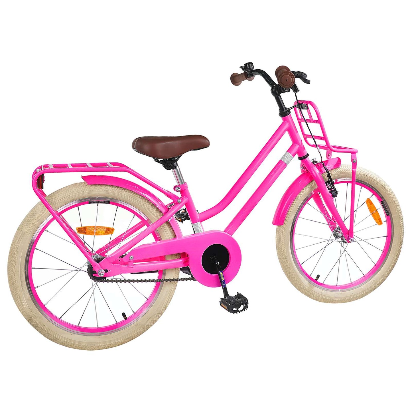 Kids Bike 20 Inches for 6-11 Years Old Dark Pink
