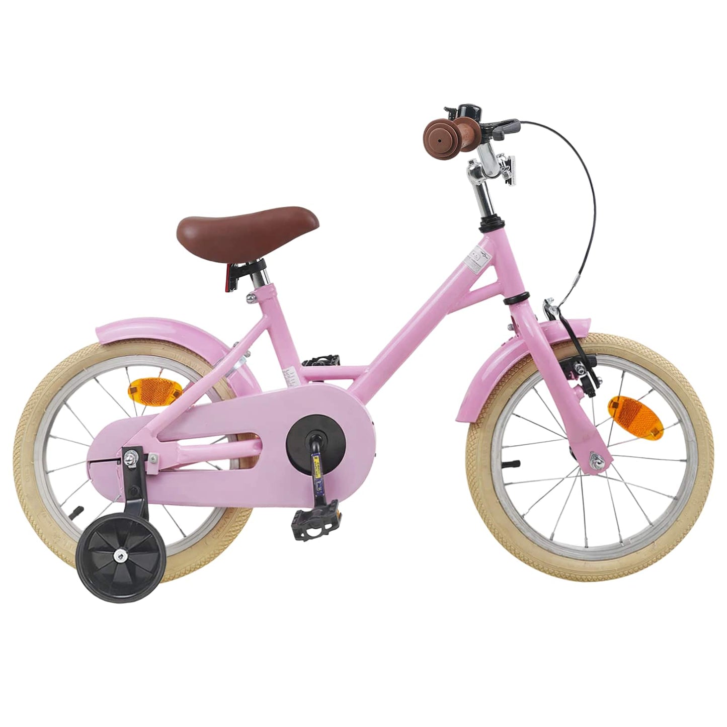 Kids Bike 12 Inches for 2-4 Years Old Light Pink