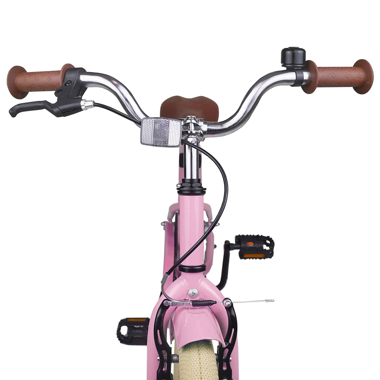 Kids Bike 18 Inches for 5-7 Years Old Light Pink