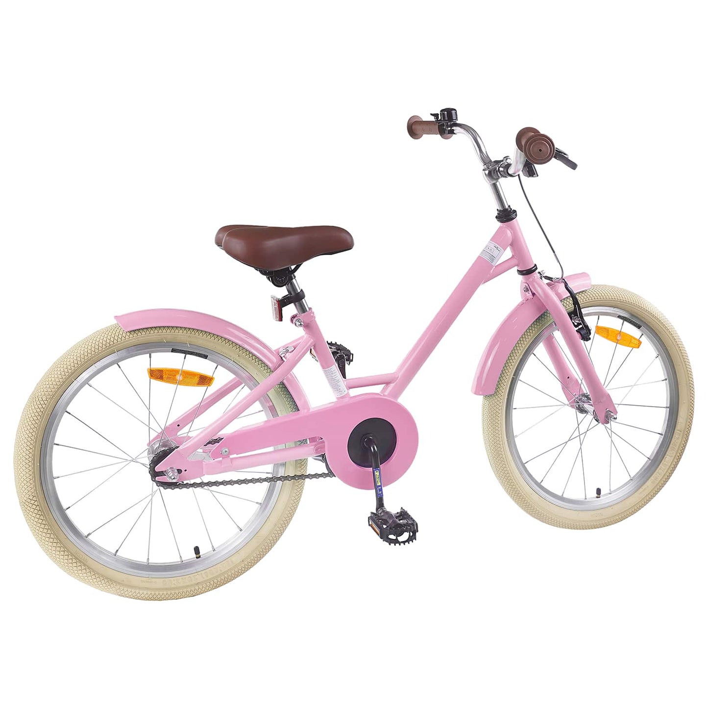 Kids Bike 18 Inches for 5-7 Years Old Light Pink