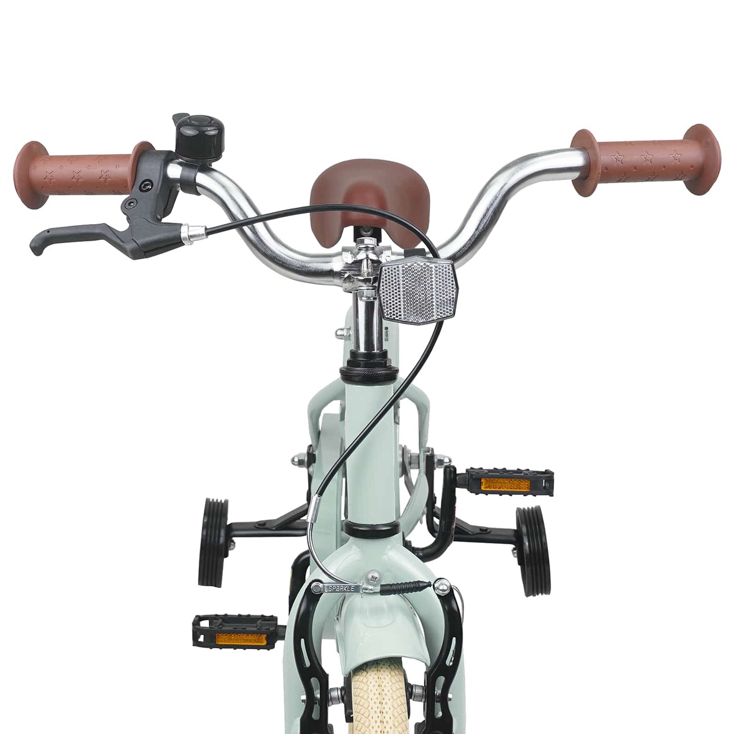 Kids Bike 16 Inches for 4-6 Years Old Light Green