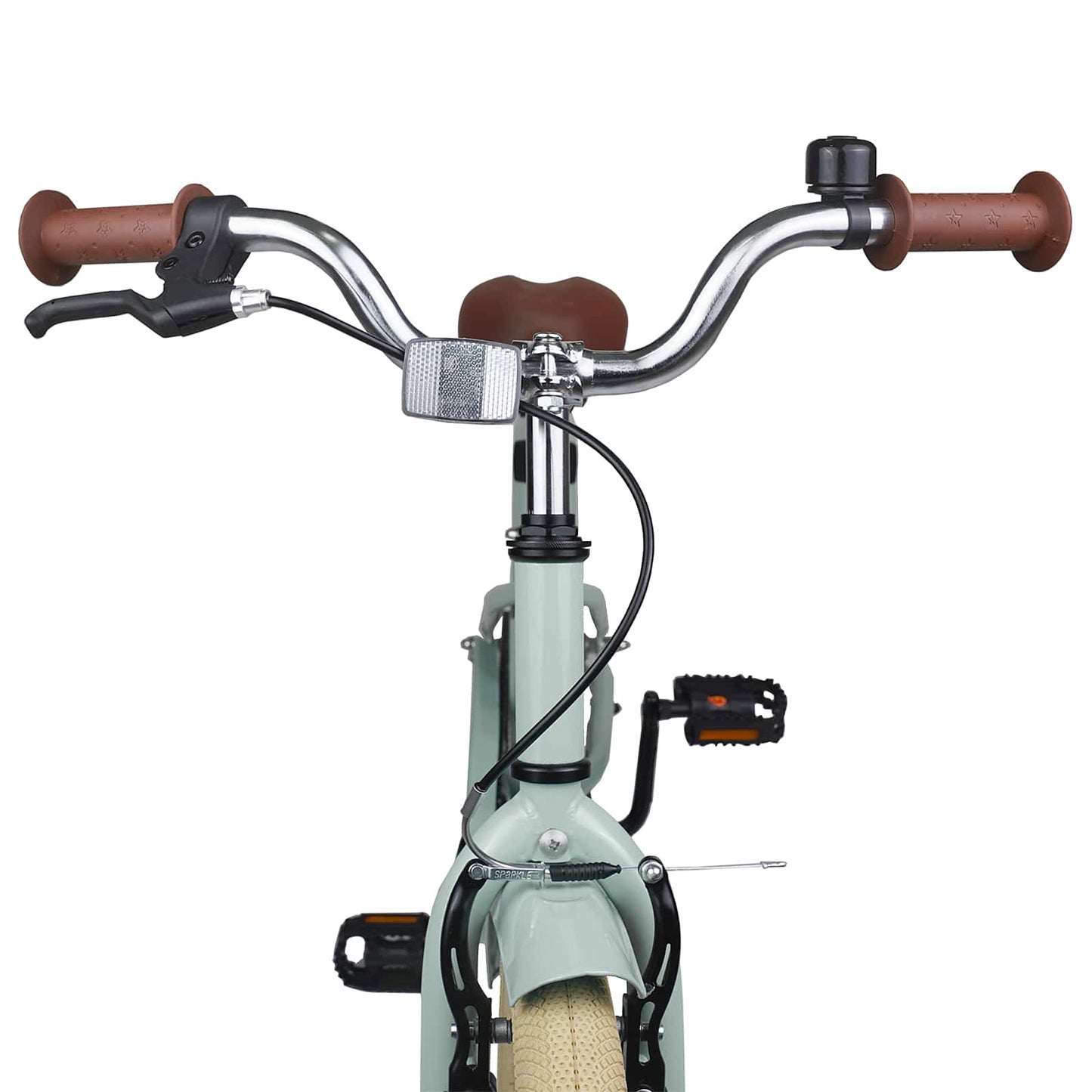 Kids Bike 20 Inches for 6-11 Years Old Light Green